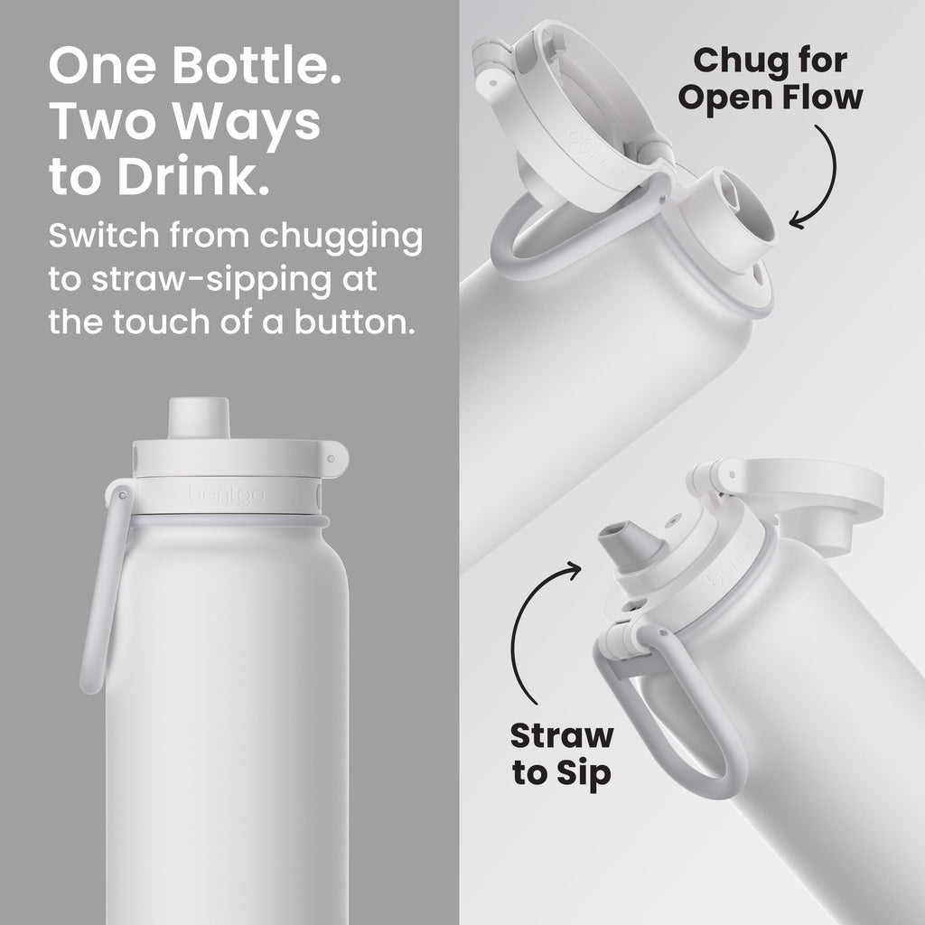 Bentgo Flip 2-in-1 Water Bottle (24 fl oz)
