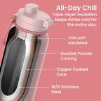 Bentgo Flip 2-in-1 Water Bottle (24 fl oz)