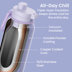Bentgo Flip 2-in-1 Water Bottle (24 fl oz)